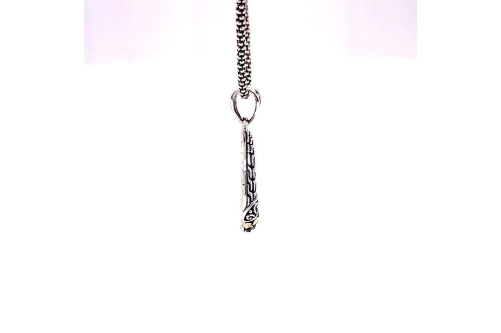 Ubud Pendant- Black Spinel