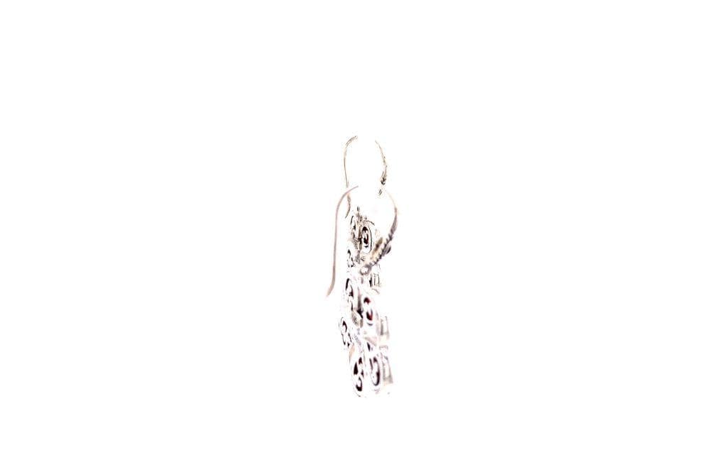Sumba Earrings- Coral