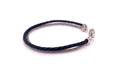 Latitude Bracelet- Black Leather