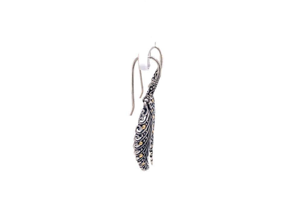 Pecan Leaf Earrings