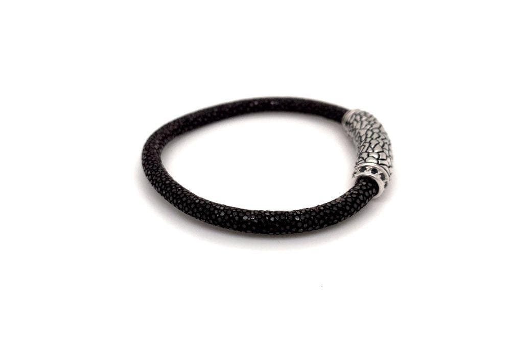 Stingray Leather Bracelet- Brown