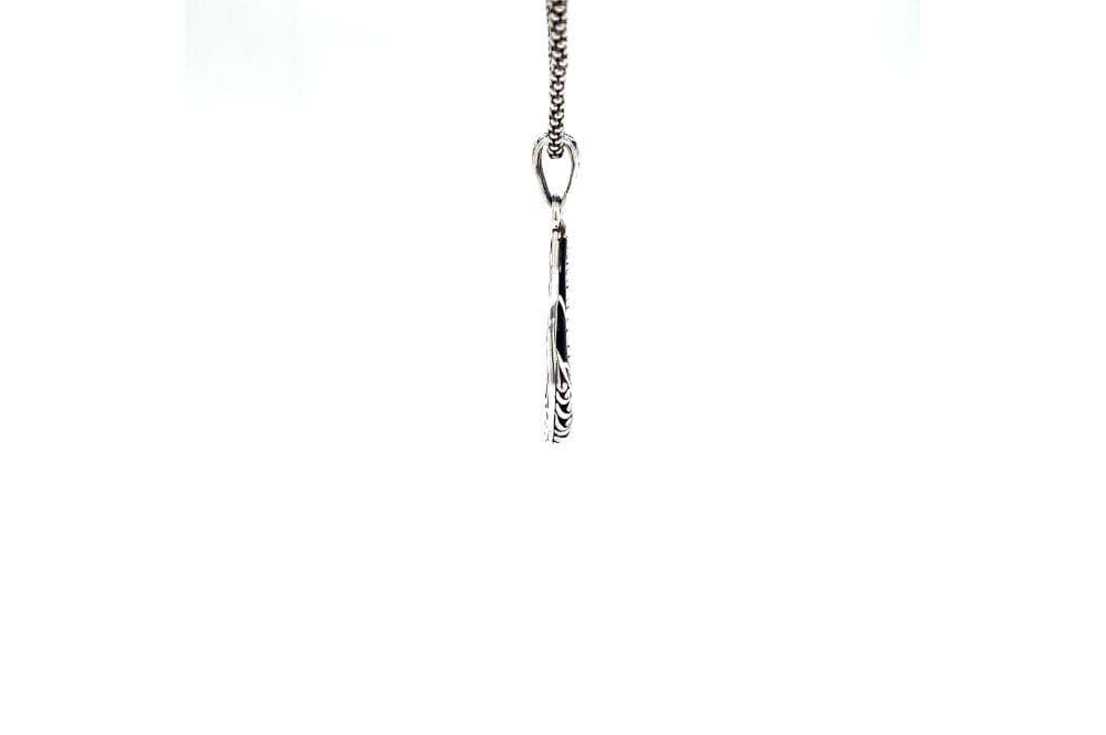 Embrace Pendant- Black Shell