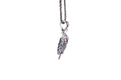 Owl Pendant- Amethyst