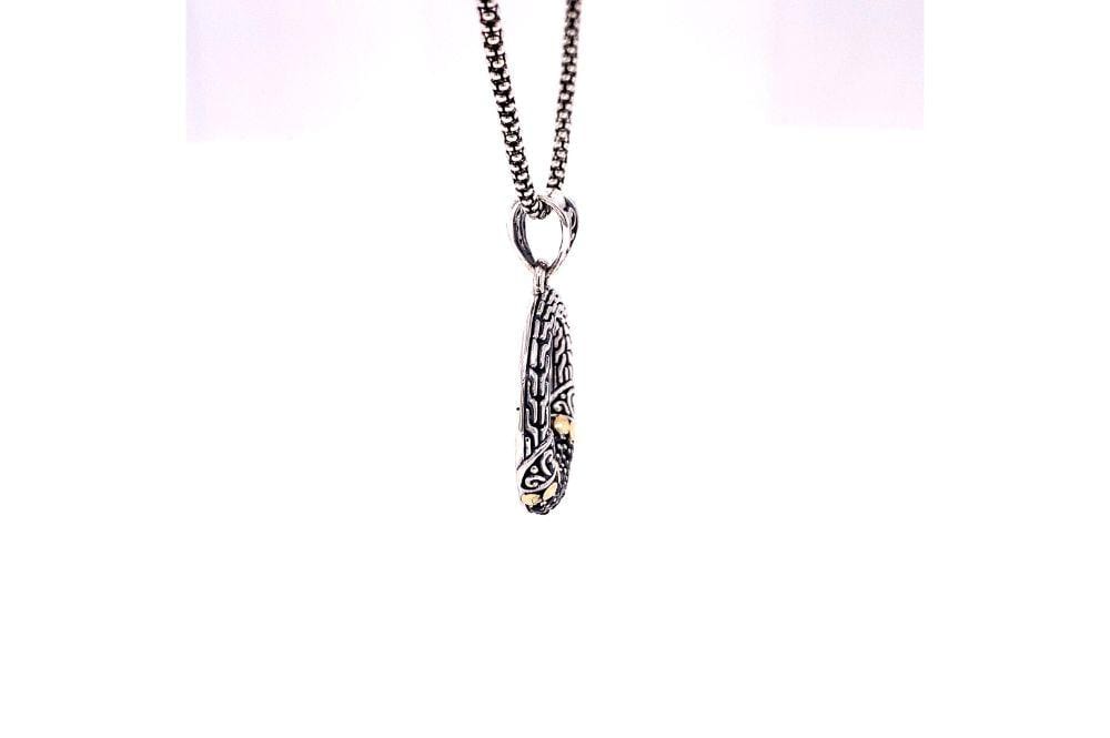 Ubud Pendant- Black Spinel