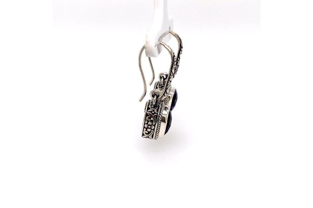 Honesty Earrings- Amethyst
