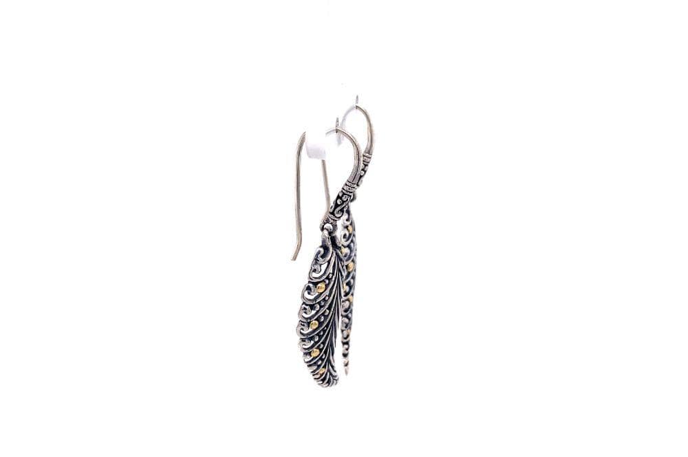 Pecan Leaf Earrings