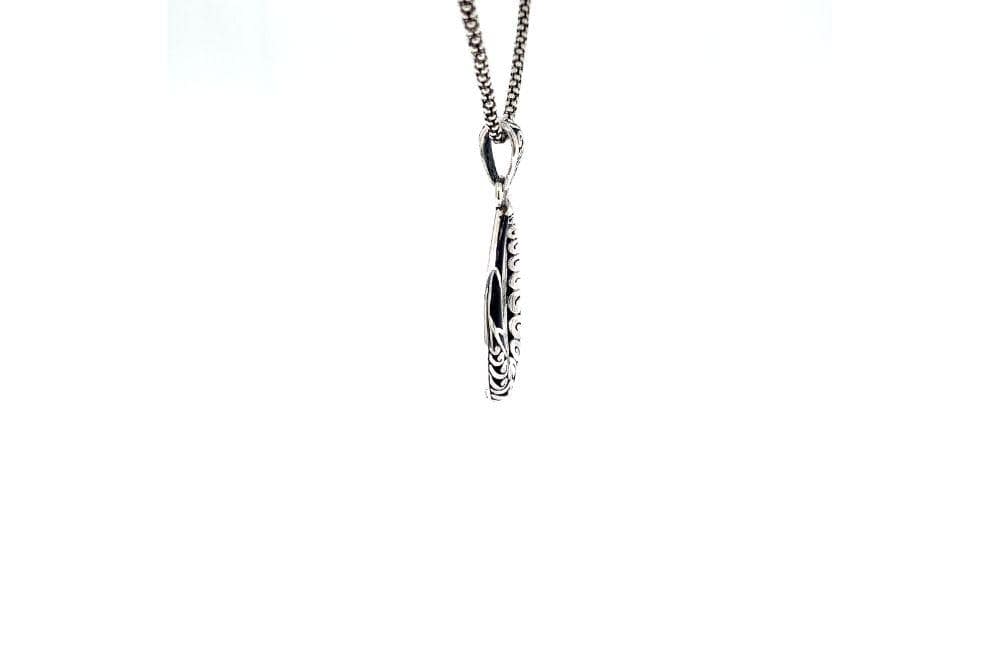Embrace Pendant- Black Shell