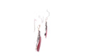 Ornate Earrings- Coral