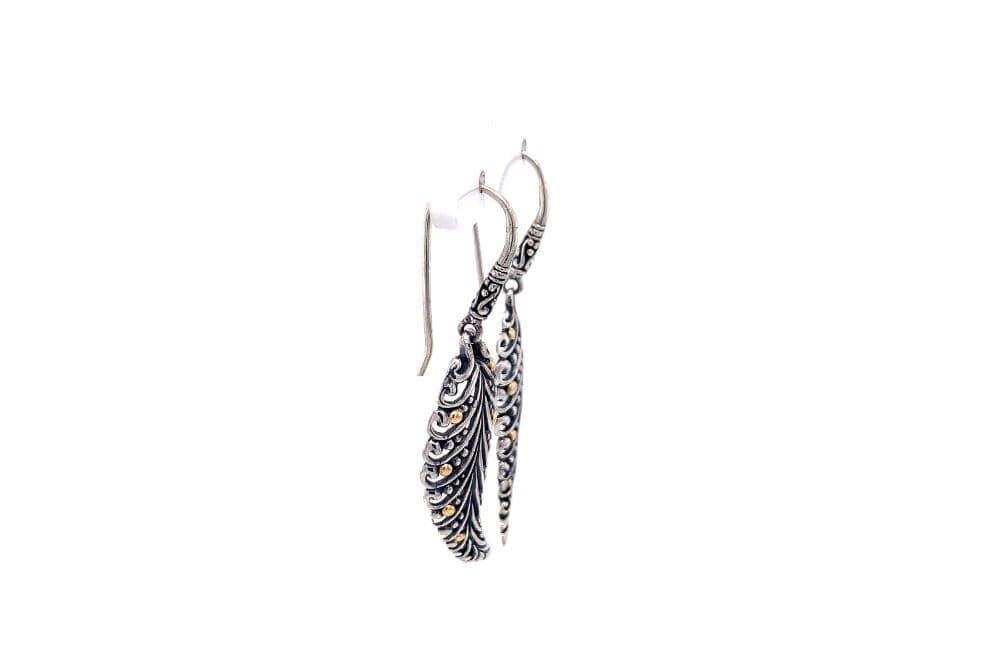 Pecan Leaf Earrings