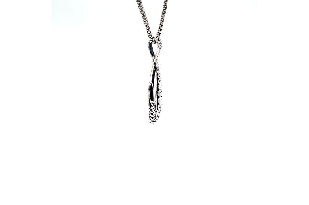 Embrace Pendant- Black Shell