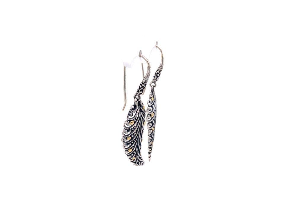 Pecan Leaf Earrings