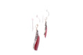 Ornate Earrings- Coral