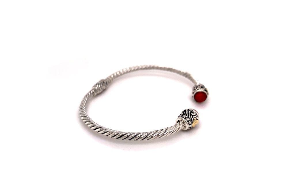 Sienna Bangle- Coral