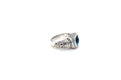 Honesty Ring- Blue Topaz