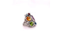 Madeira Ring- Multi Gemstones