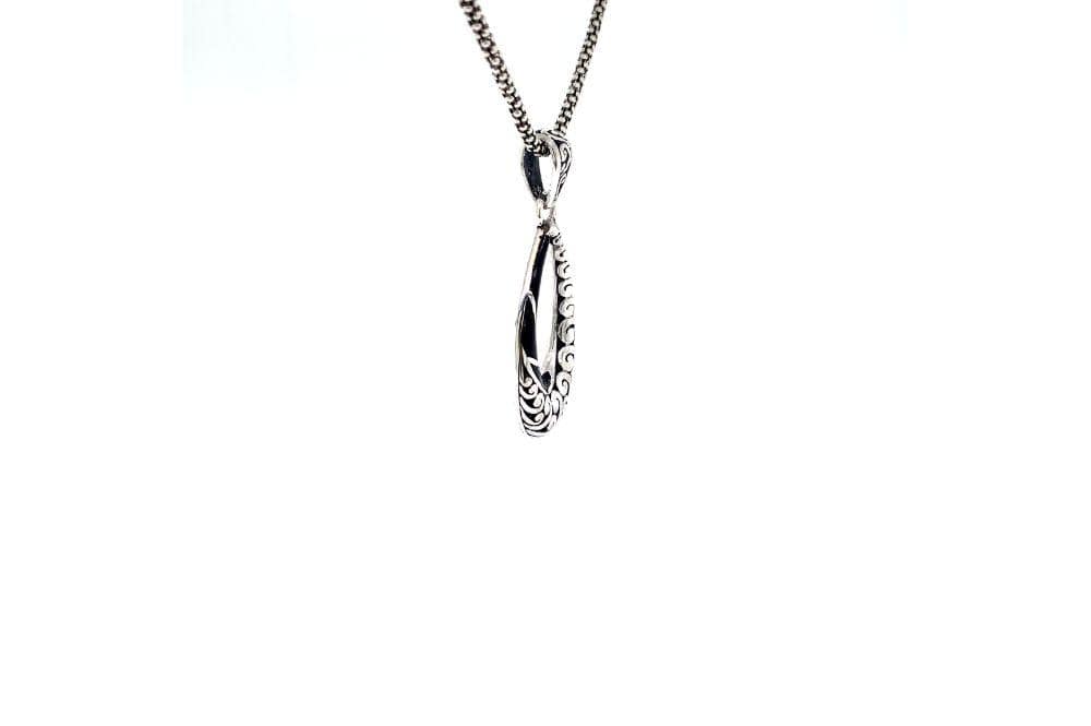 Embrace Pendant- Black Shell