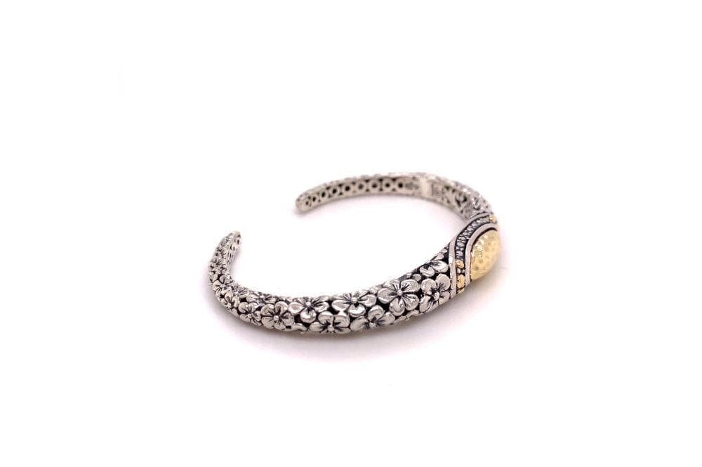 Ijen Bangle- Silver And Gold