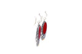Bliss Earrings- Coral