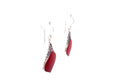 Ornate Earrings- Coral