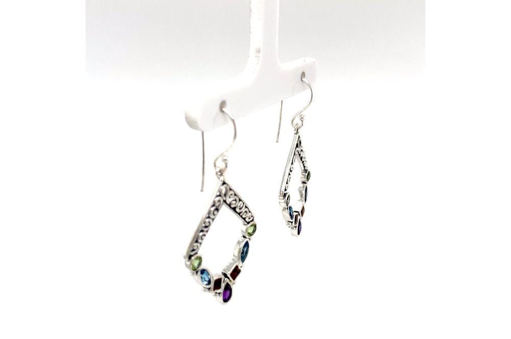 Riviera Filigree Earrings- Multi