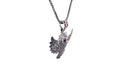 Owl Pendant- Amethyst