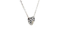 Balinese Swirl Heart Necklace
