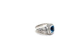 Honesty Ring- Blue Topaz