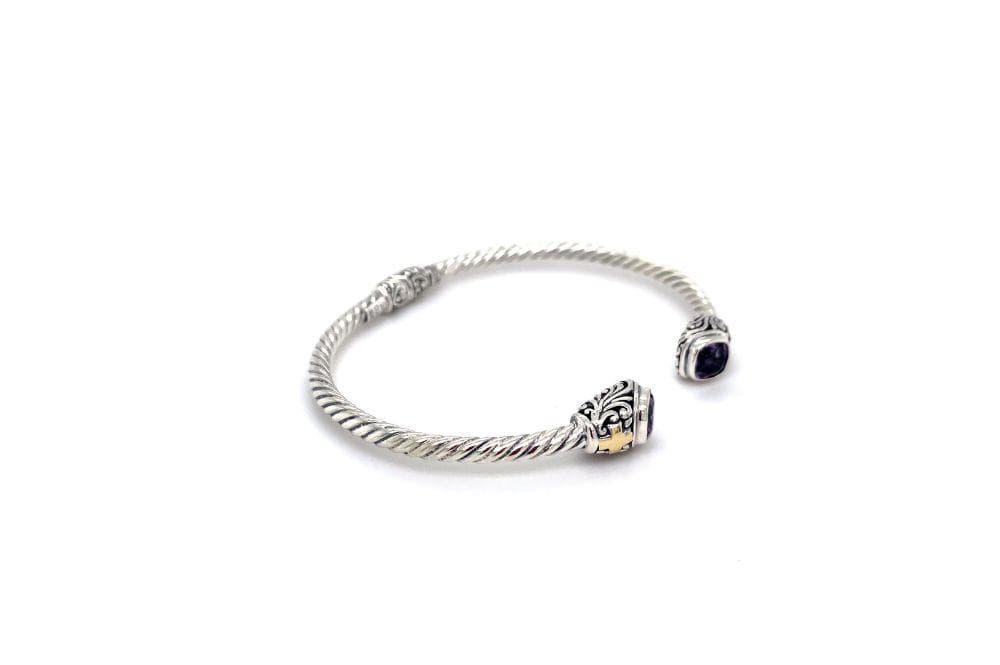 Leyla Bangle- Amethyst
