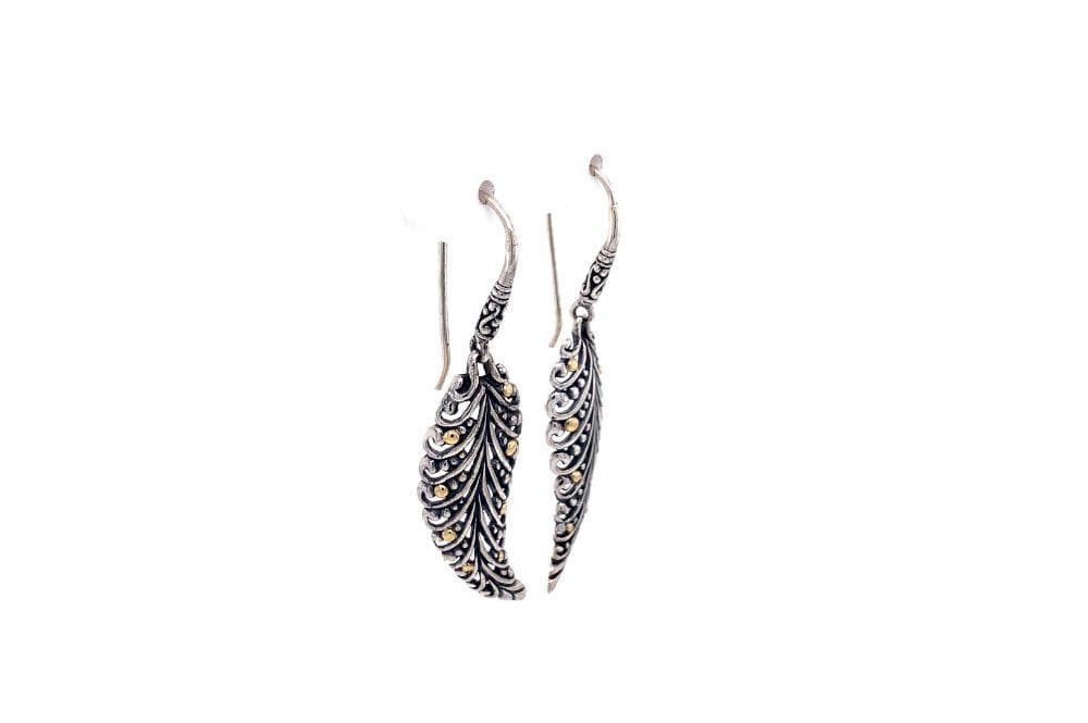 Pecan Leaf Earrings