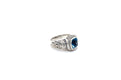 Honesty Ring- Blue Topaz