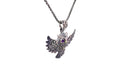 Owl Pendant- Amethyst
