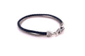 Latitude Bracelet- Black Leather