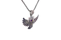 Owl Pendant- Amethyst