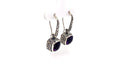 Honesty Earrings- Amethyst