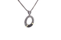 Ubud Pendant- Black Spinel