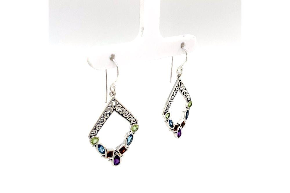 Riviera Filigree Earrings- Multi