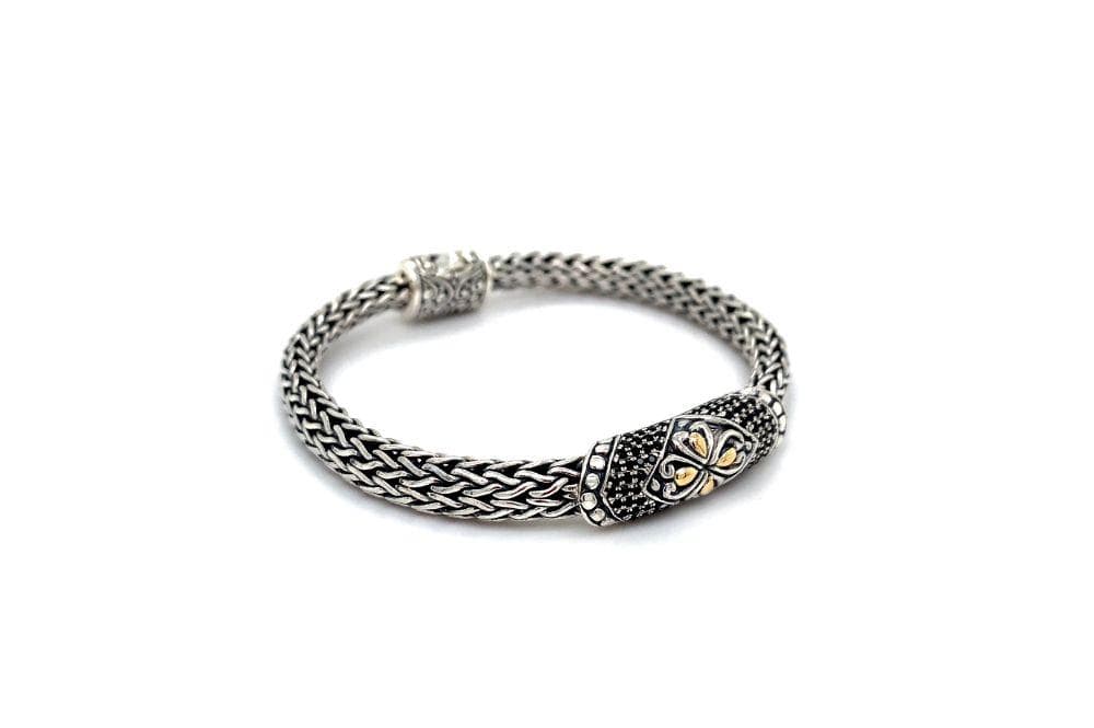 Como Bracelet- Black Spinel