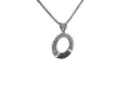 Ubud Pendant- Black Spinel
