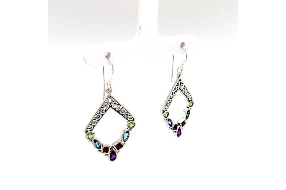 Riviera Filigree Earrings- Multi