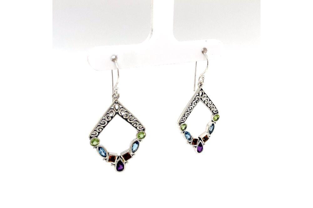 Riviera Filigree Earrings- Multi