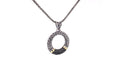 Ubud Pendant- Black Spinel