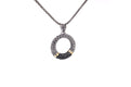 Ubud Pendant- Black Spinel