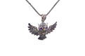 Owl Pendant- Amethyst