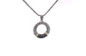 Ubud Pendant- Black Spinel