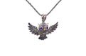 Owl Pendant- Amethyst