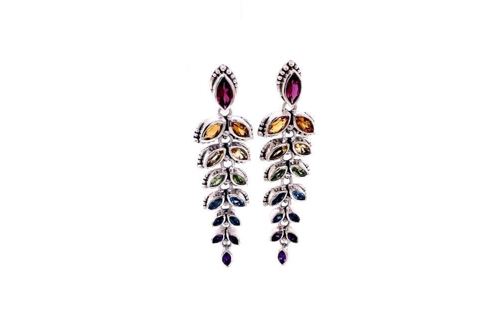 Evening Flight Earrings- Multi