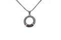 Ubud Pendant- Black Spinel