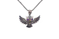 Owl Pendant- Amethyst