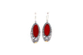 Bliss Earrings- Coral