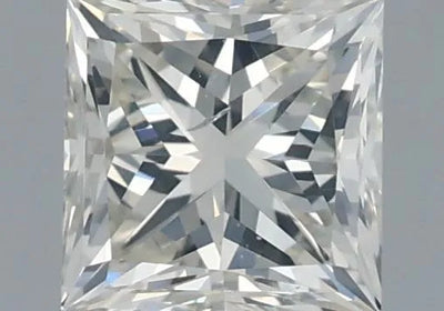 1.00ct Princess Natural Diamond (Colour I, Clarity SI2, Cut VG, IGI Certified)